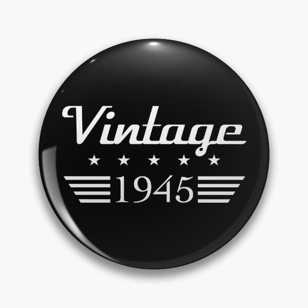 Item preview, Vintage 1945 Classic 80th Birthday designed and sold by thepixelgarden.