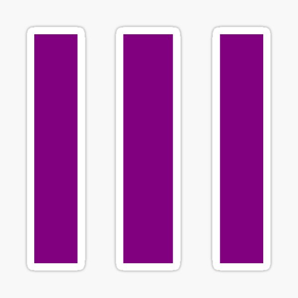 Item preview, Thick Purple Stripes Vertical designed and sold by Goods4SaleNow.