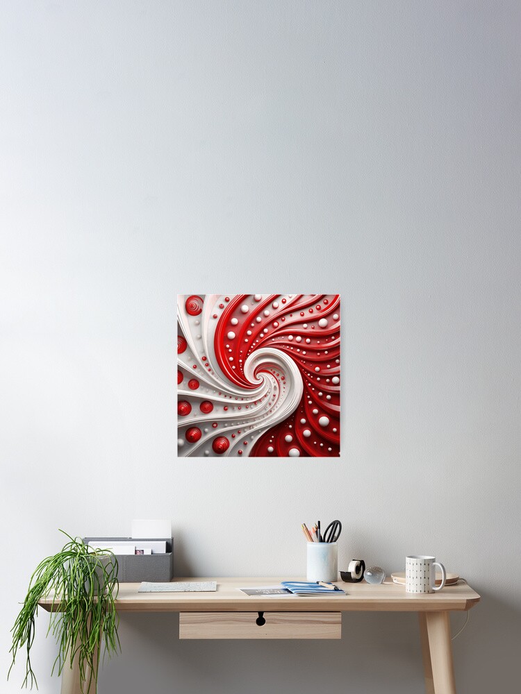 Thumbnail 2 of 3, Poster, Colorful Abstract Art designed and sold by bragova.