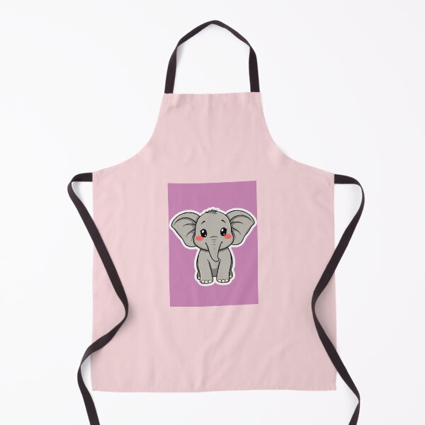 Item preview, Cute Small Baby Elephant Sticker designed and sold by Orange Cart.