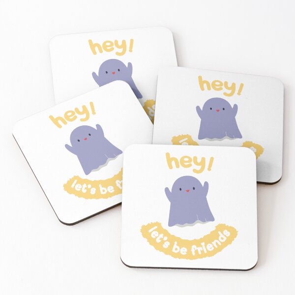Item preview, Let's Be Friends – Friendly Halloween or Everyday Design designed and sold by ManyVersee.