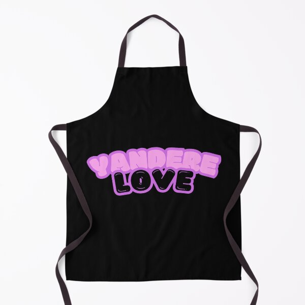 Item preview, Yandere Love Fluffy Cute Kawaii Black Pink and Purple Japanese Phrase designed and sold by OVERSAI.