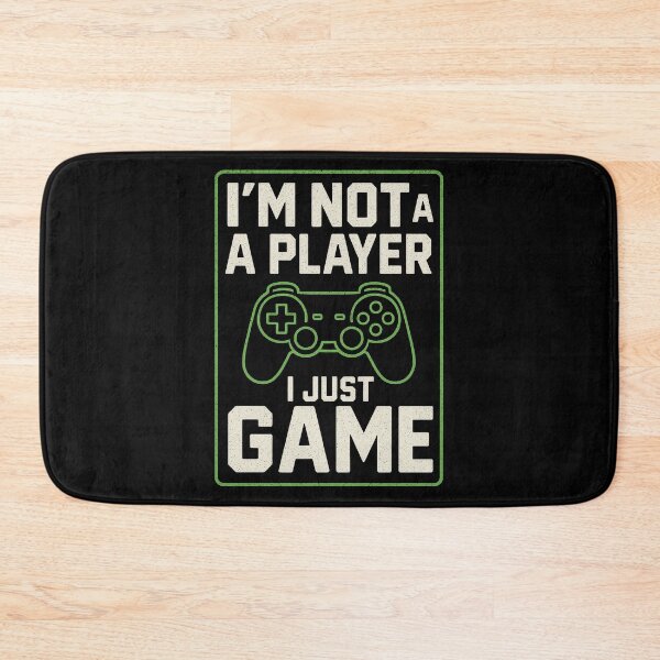 Item preview, I Just Game, Not a Player designed and sold by Unitebox.