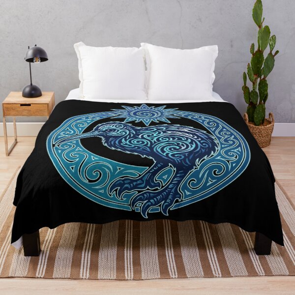 Item preview, Kiwi Bird Tribal Hawaiian Maori Sun designed and sold by TomFrontierArt.