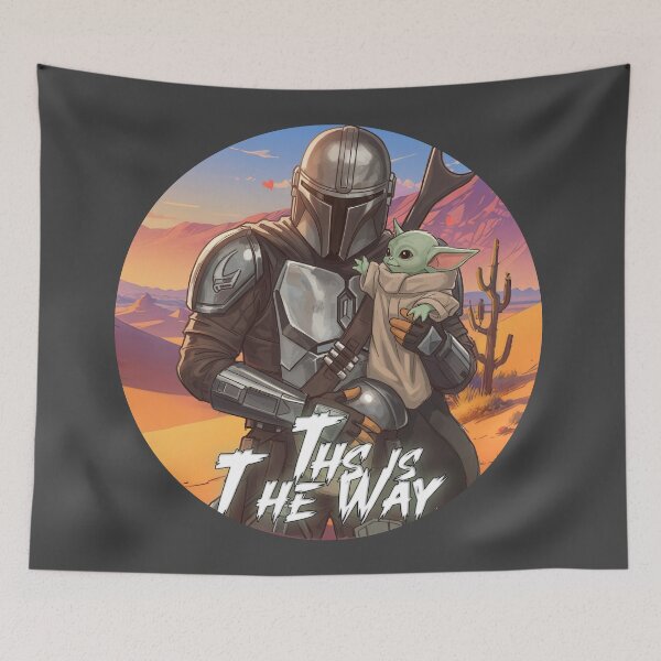 Item preview, Mando & Grogu II designed and sold by HardDraw.