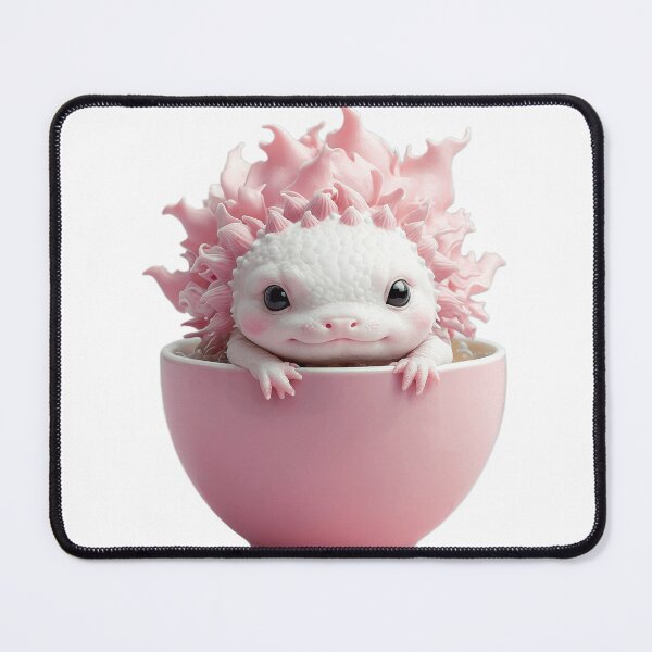 Item preview, Fluffy Bloom Bowl Buddy - AI Art designed and sold by FormIsle.