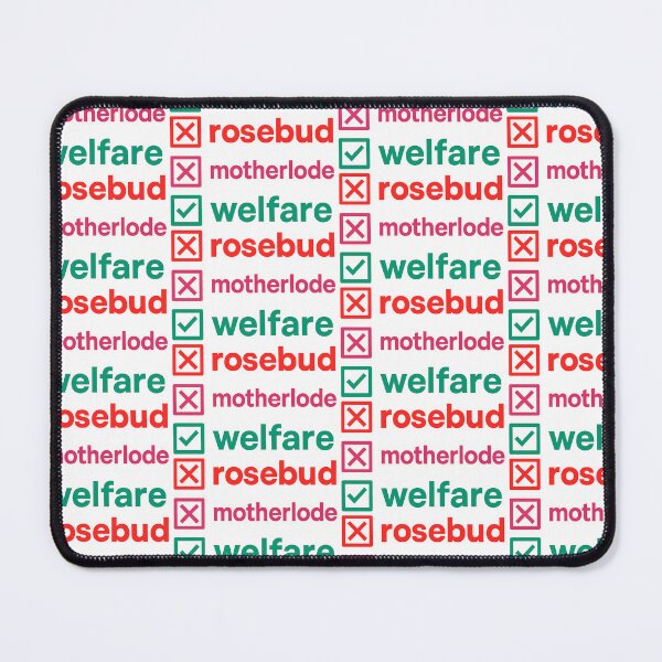 Item preview, Rosebud, Motherlode, Welfare – Sims Cheat Code Parody T-Shirt designed and sold by TeeTimeTreasure.