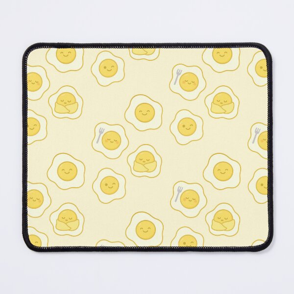 Item preview, Sunny Egg Squad – Pastel Breakfast Pattern designed and sold by Bramble99.