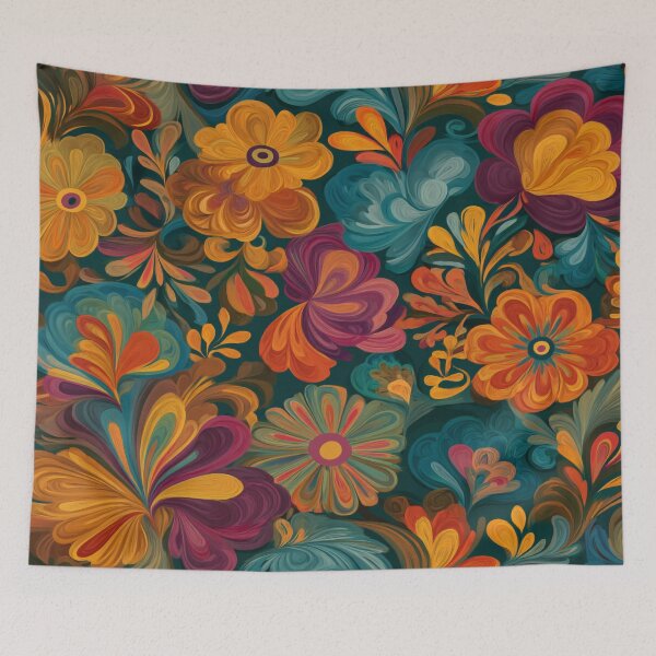 Item preview, Psychedelic Bloom designed and sold by Silmoyo.