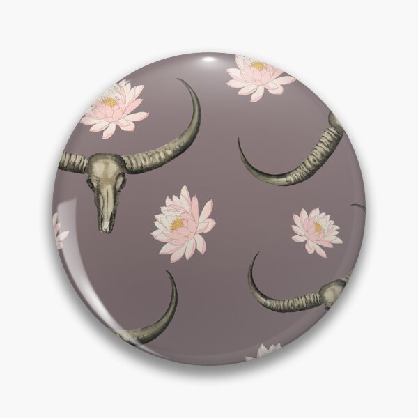 Item preview, Long Horn Art work designed and sold by GlitterFinch.