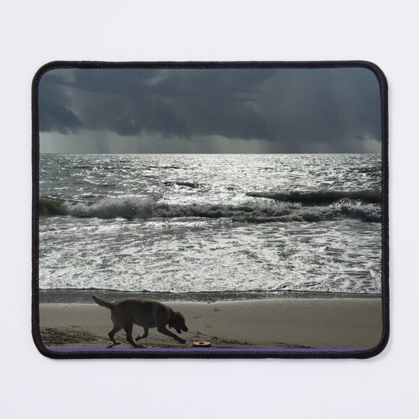 Item preview, Dog having fun at the beach designed and sold by jimisimij.