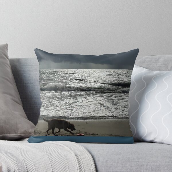 Item preview, Dog having fun at the beach designed and sold by jimisimij.