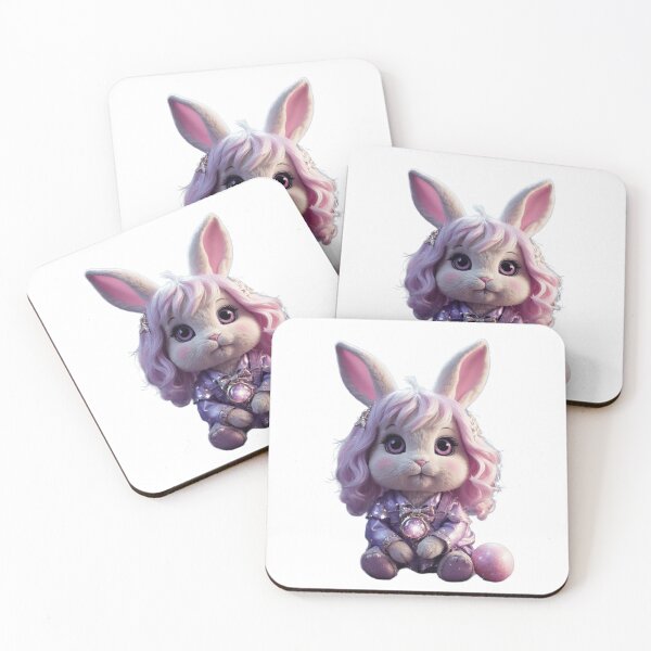 Item preview, Starry Night Bunny Royalty - AI Art designed and sold by FormIsle.