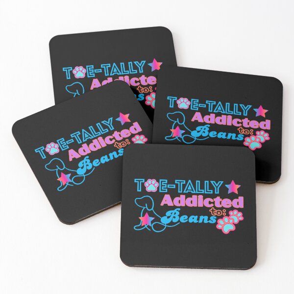 Item preview, Toe-Tally Addicted to Beans designed and sold by BarkTalkz.