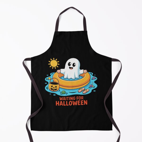 Item preview, Summerween Waiting for Halloween Ghost Spooky Summer designed and sold by PietrzakDesign.