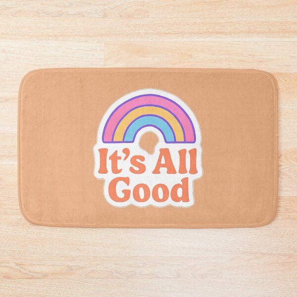 Item preview, It’s All Good Rainbow Retro Sticker designed and sold by ZYAClothingLine.