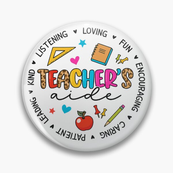 Item preview, Teacher’s Aide Appreciation Colorful Illustration designed and sold by haitrieuic96.