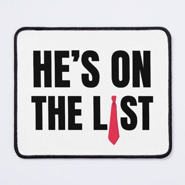 Item preview, He's on the LIST - Trump Epstein Debacle  designed and sold by Thelittlelord.