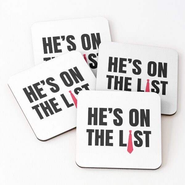 Item preview, He's on the LIST - Trump Epstein Debacle  designed and sold by Thelittlelord.