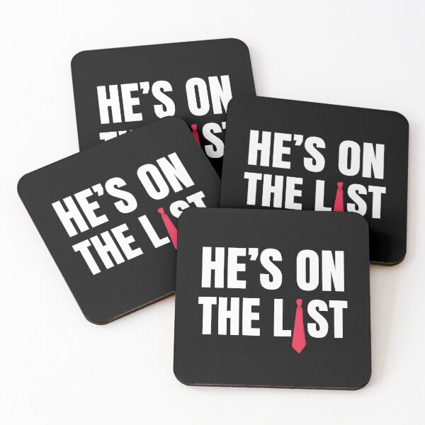 Item preview, HE'S ON THE LIST - Trump Epstein Debacle  designed and sold by Thelittlelord.