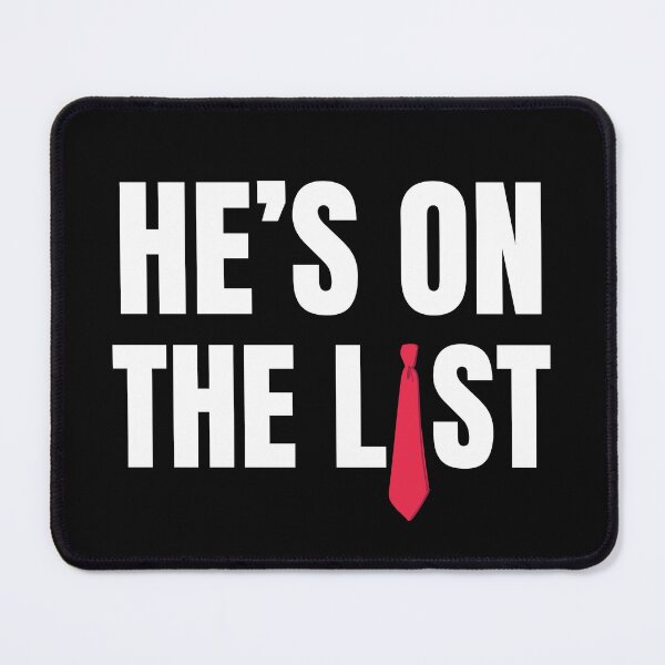 Item preview, HE'S ON THE LIST - Trump Epstein Debacle  designed and sold by Thelittlelord.