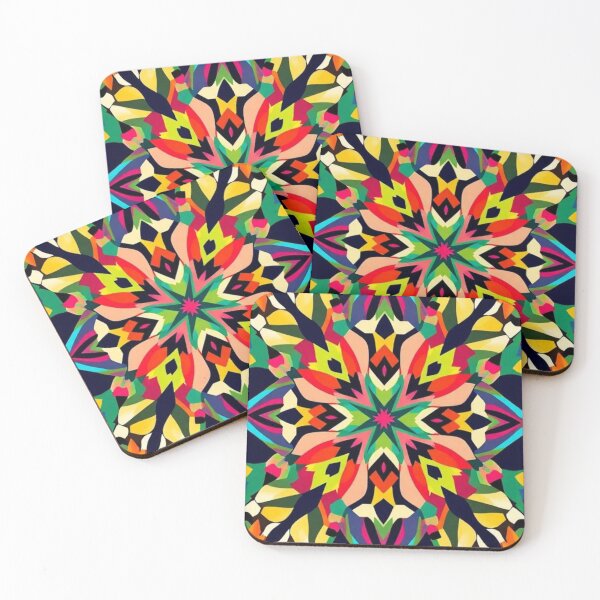 Item preview, Colorful geometric decorative pattern  designed and sold by Dogandesighn.