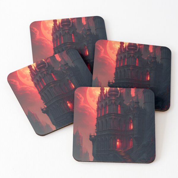 Item preview, Crimson Eclipse Fortress designed and sold by oanaunciuleanu.