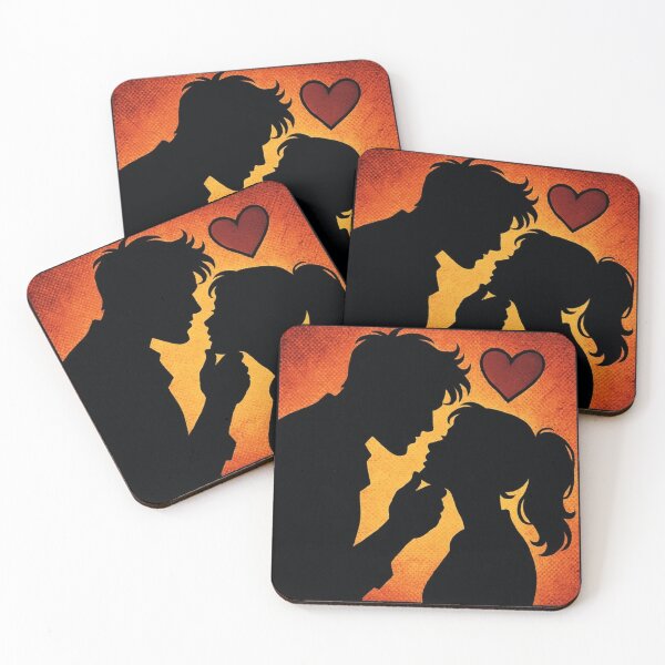 Item preview, David Corenswet Romantic Silhouettes - Tender Comic Book Love Art designed and sold by Amelia Design.
