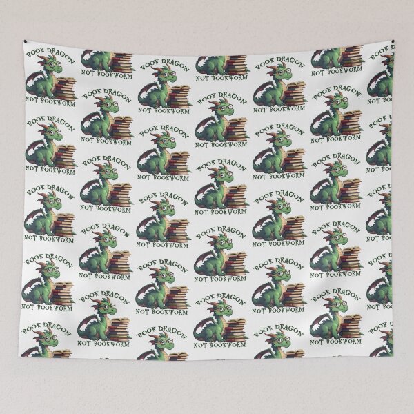 Item preview, Book Dragon, Not Bookworm. designed and sold by yoyola999.