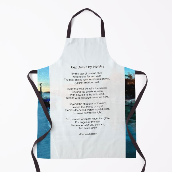 Item preview, Boat Docks by the Bay Poem designed and sold by Pamela Storch.