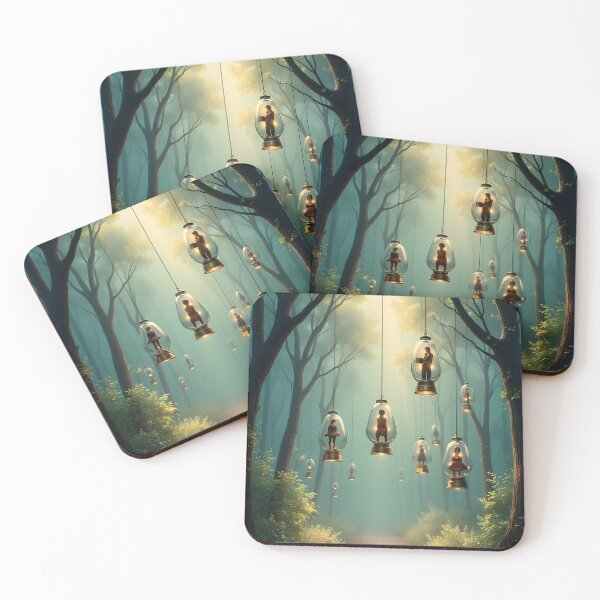 Item preview, Lanterns of the Enchanted Forest designed and sold by oanaunciuleanu.