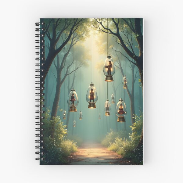 Item preview, Lanterns of the Enchanted Forest designed and sold by oanaunciuleanu.
