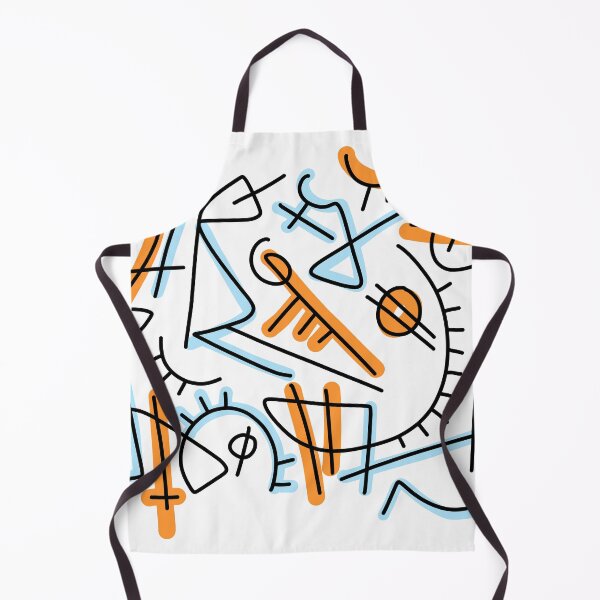 Item preview, Alien language, Abstract Doodle Composition designed and sold by alina-k-design.