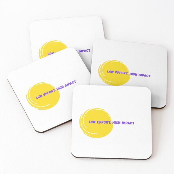 Item preview, Low effort, high impact designed and sold by lightandbright.
