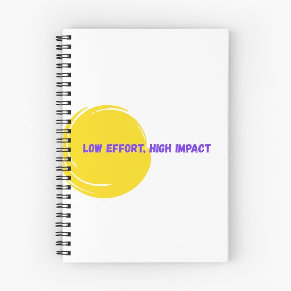 Item preview, Low effort, high impact designed and sold by lightandbright.
