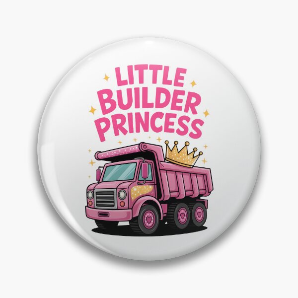 Artikelvorschau, Little Builder Princess – Süßer Bauwagen für Mädchen entworfen und verkauft von Fragy72.