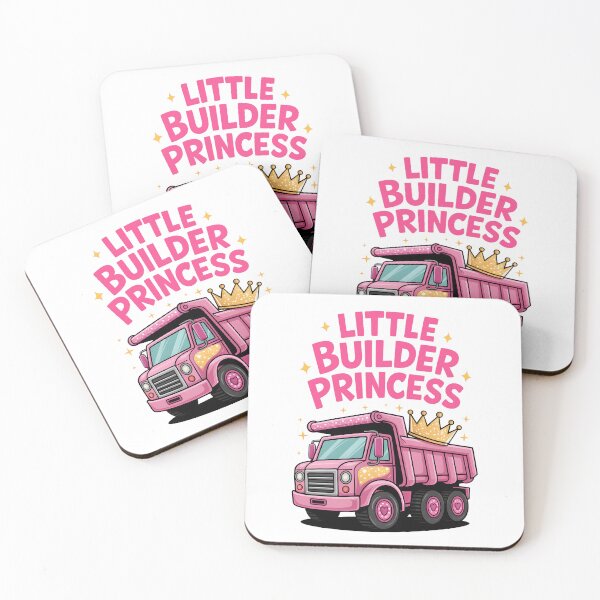 Artikelvorschau, Little Builder Princess – Süßer Bauwagen für Mädchen entworfen und verkauft von Fragy72.