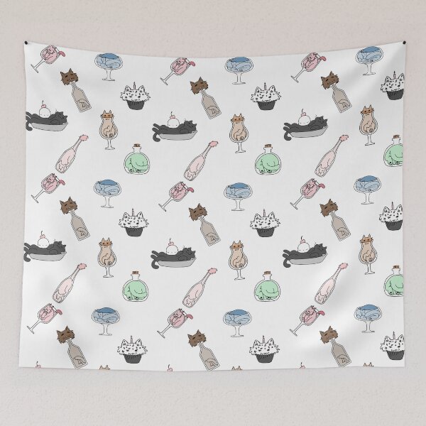 Item preview, Cat Treats: Pattern designed and sold by AokiHarrisDraws.