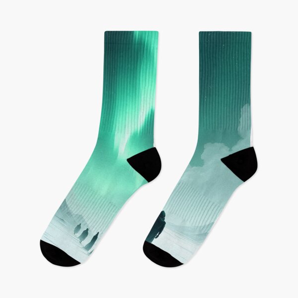 Item preview, The Silent Pilgrimage Beneath the Northern Lights designed and sold by oanaunciuleanu.
