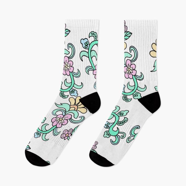 Item preview, Pastel Thai floral pattern, elegant seamless botanical design designed and sold by Jjc59.