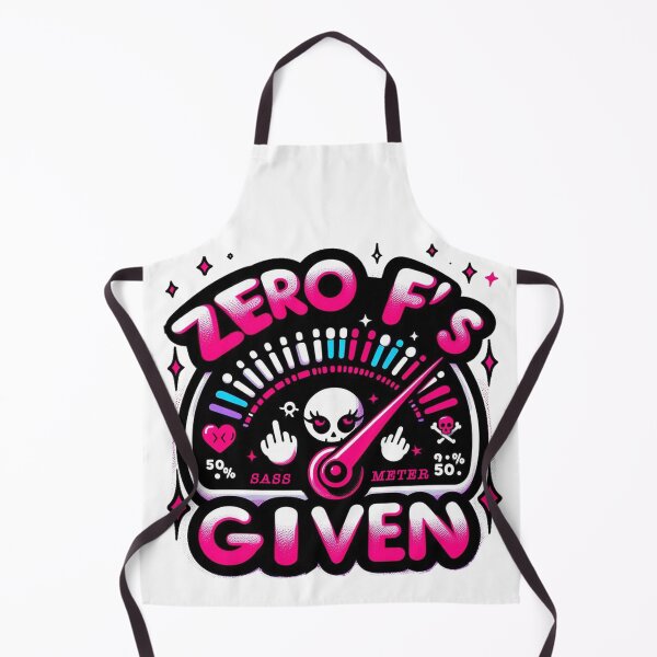 Item preview, Funny Rude Zero F’s Given designed and sold by clintang.