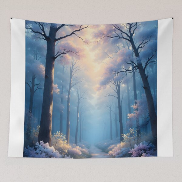 Item preview, Enchanted Winter Pathway designed and sold by oanaunciuleanu.