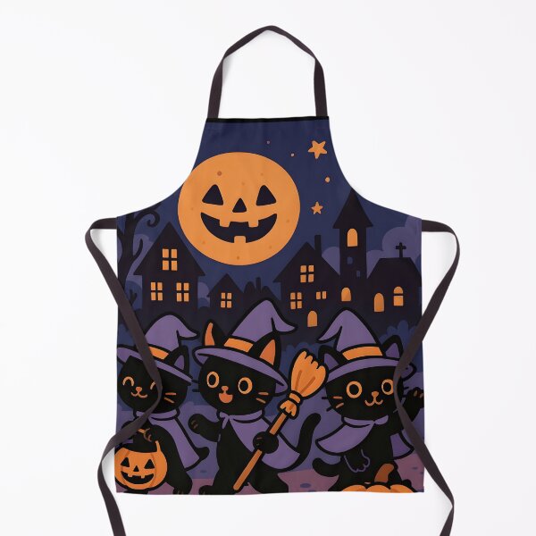 Item preview, Cute Witch Cats of Halloween Town designed and sold by Uglyandcute.