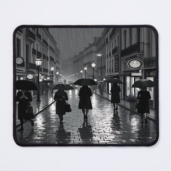 Item preview, Under the Umbrellas - Elegant Ghosts of Paris 1960. designed and sold by Ralek.