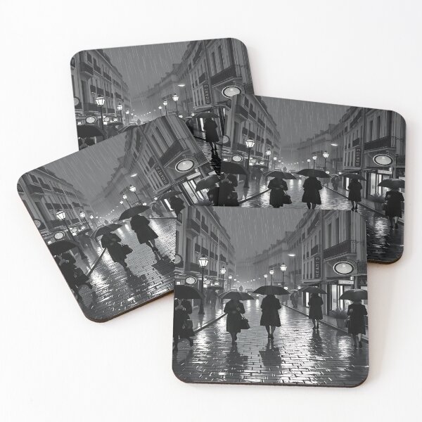 Item preview, Under the Umbrellas - Elegant Ghosts of Paris 1960. designed and sold by Ralek.