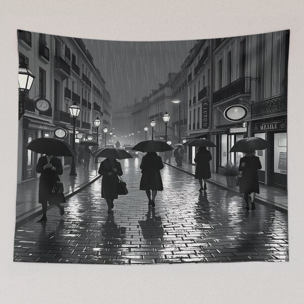 Item preview, Under the Umbrellas - Elegant Ghosts of Paris 1960. designed and sold by Ralek.