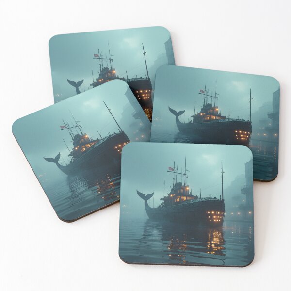 Item preview, The Phantom Whale Ship designed and sold by oanaunciuleanu.