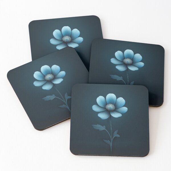 Item preview, Single Blue Flower designed and sold by sonjas.