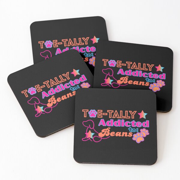 Item preview, Toe-Tally Addicted to Beans designed and sold by BarkTalkz.