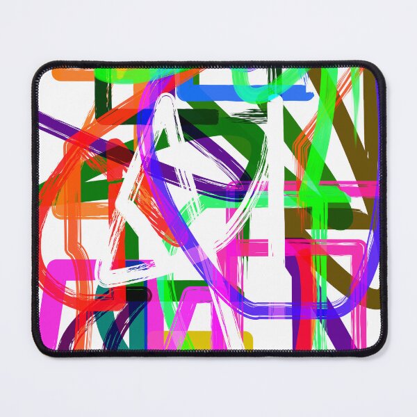 Item preview, Chromatic Overdrive – Neon Noise in Motion designed and sold by hello_mojiji.
